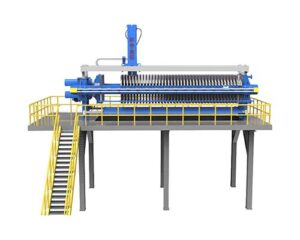 1500 Type Program-Controlled Automatic High Pressure Polypropylene Diaphragm Filter Press