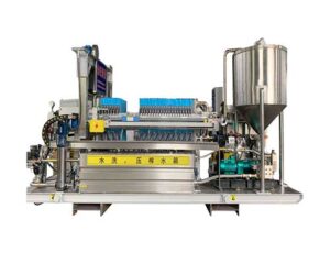 800 Type Low Level High Efficiency Automatic Water-washing Filter Cloth Device-filter-press