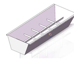 JW Made Guide Hopper for Filter Press