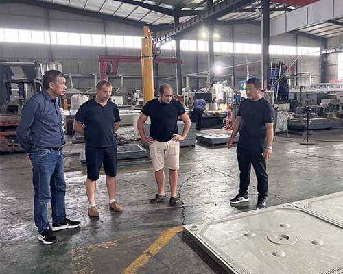 jw filter press factory view